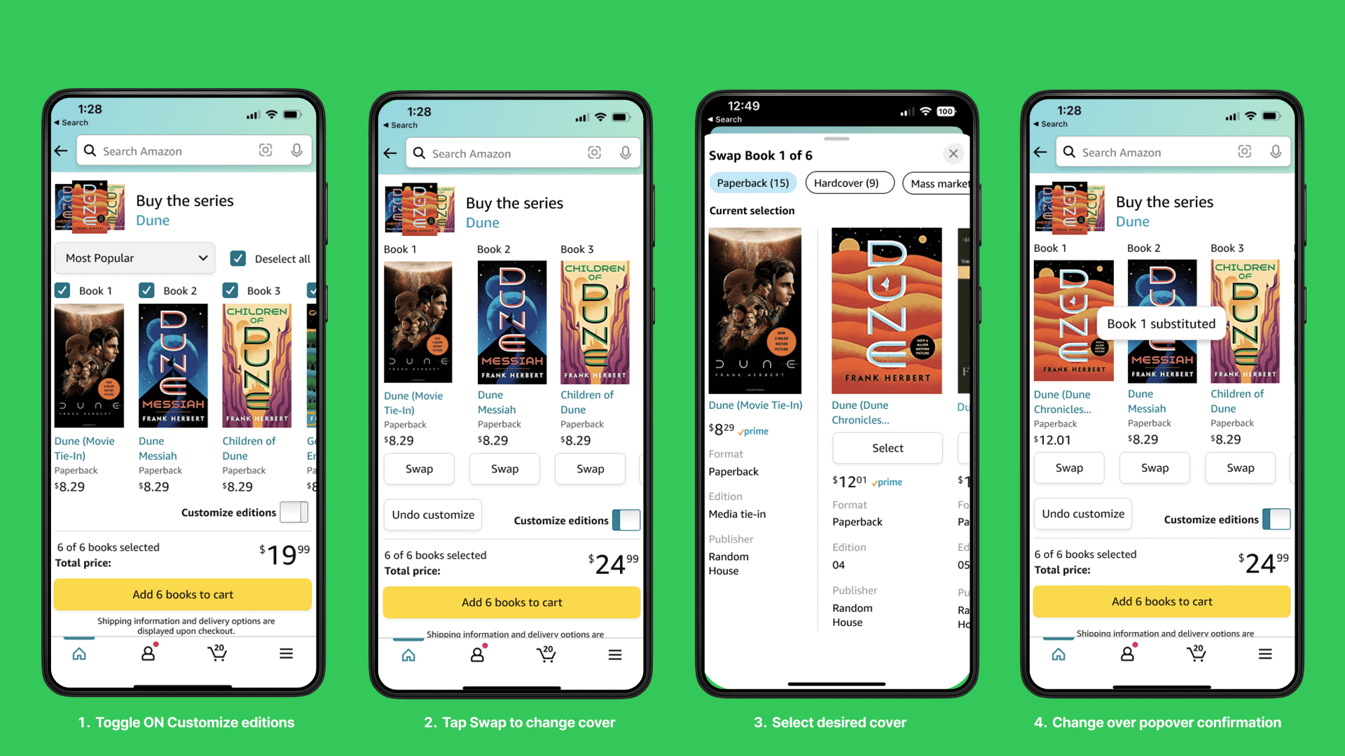 Amazon Books | Series Customization & Mobile Growth preview